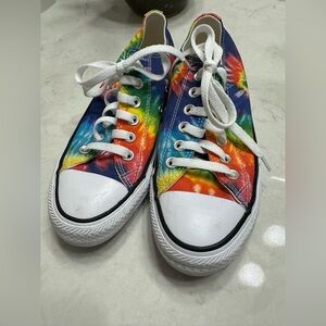 Converse Multicolor Tie-Dye Sneakers